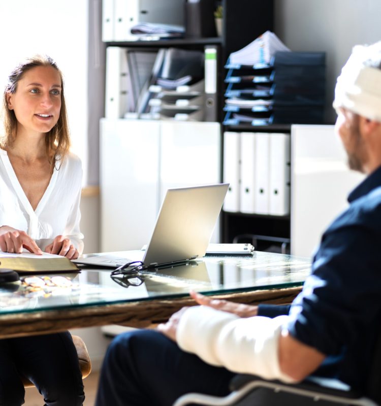 Worker Injury And Disability Compensation. Social Security Claim